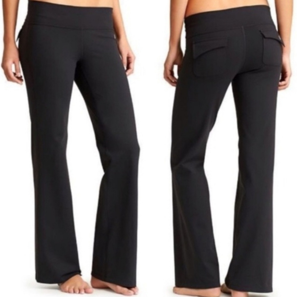 ATHLETA Fusion Flare Flap Yoga Pants